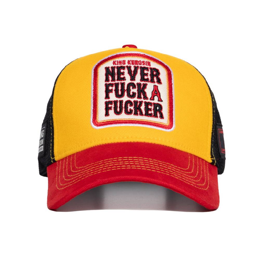 Queen Kerosin Trucker Cap «Never Fuck A Fucker» Lucki Maurer Edition Rabatte dieses Monats