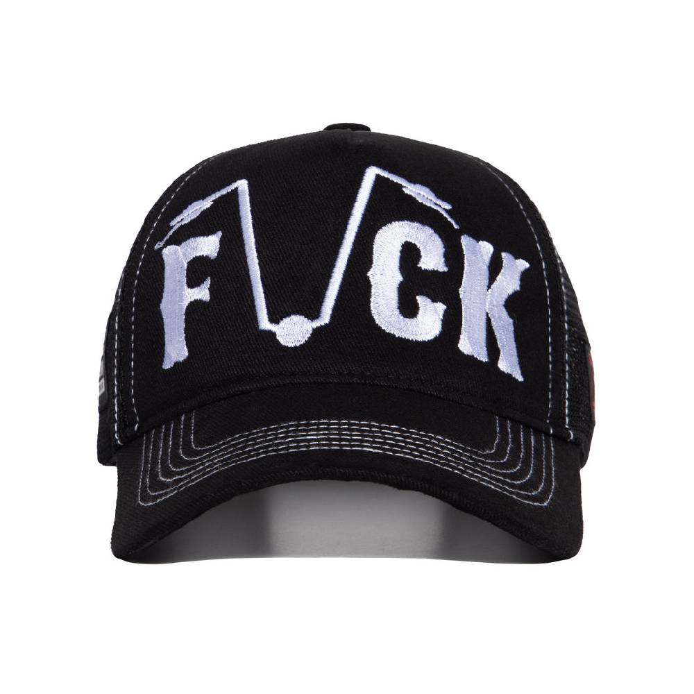 Queen Kerosin Trucker Cap «Fuck» Lucki Maurer Edition 2025