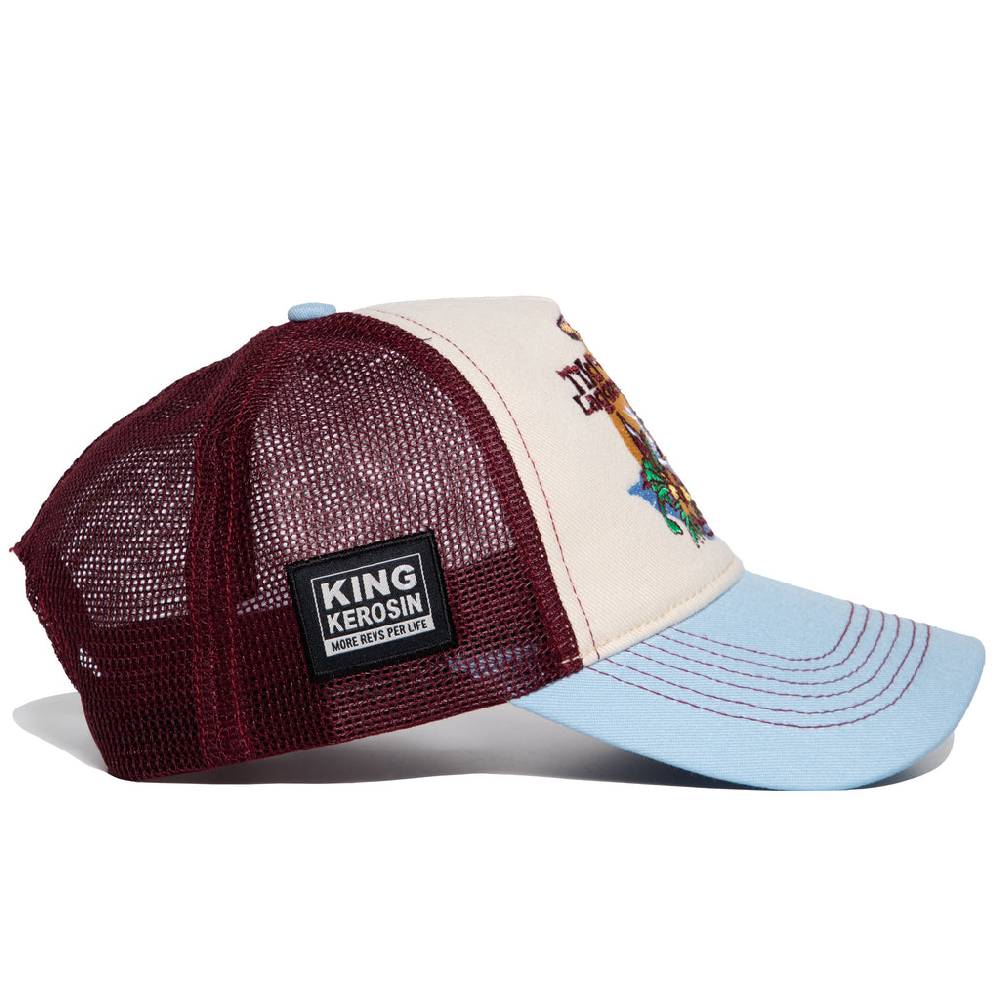 Queen Kerosin Trucker Cap «Tiki Lagoon» Auslauf
