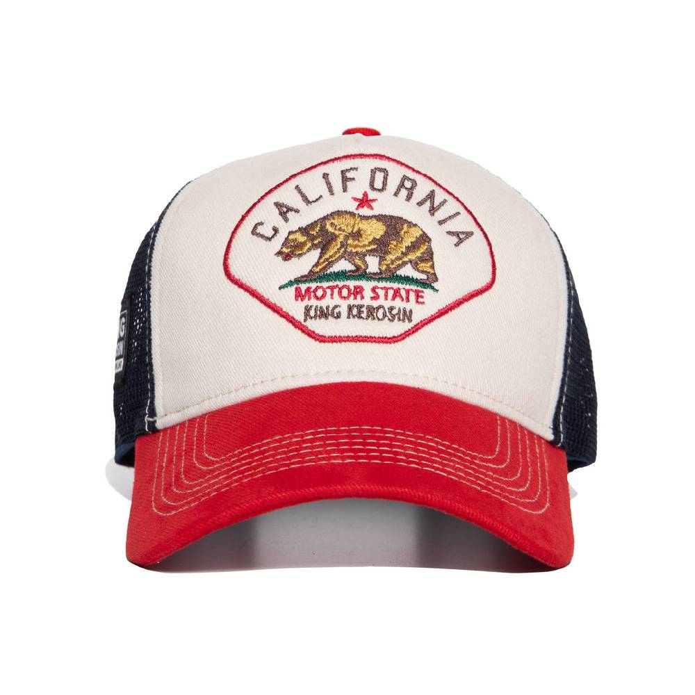 Queen Kerosin Trucker Cap «California» im Angebot