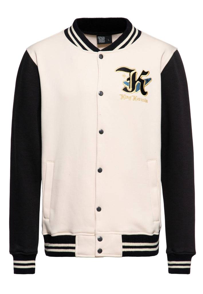 Queen Kerosin College Jacke «Detroit Greaser» Fabrikverkauf