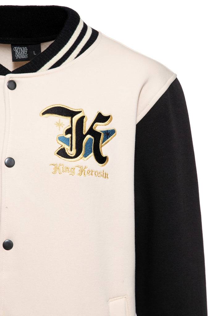 Queen Kerosin College Jacke «Detroit Greaser» Fabrikverkauf