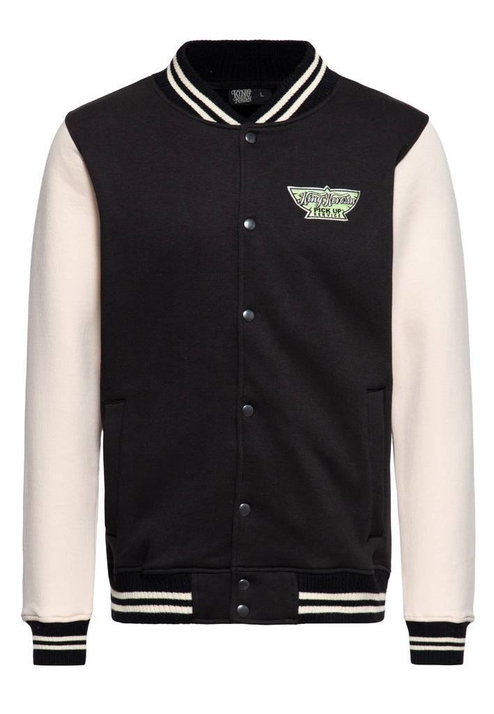 Queen Kerosin College Jacke «Pick-Up Service» Blitzverkäufe
