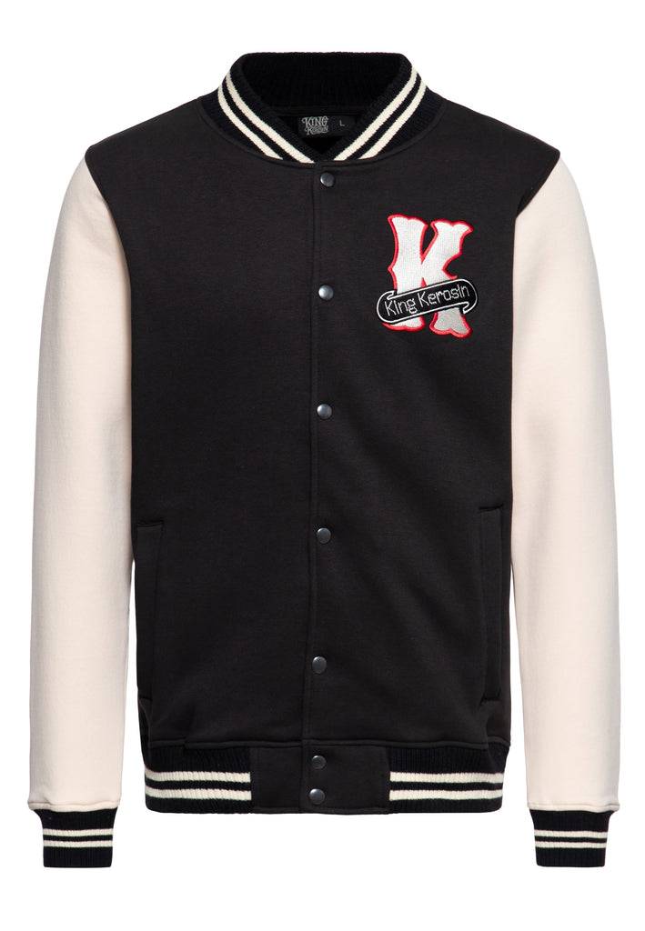 Queen Kerosin College Jacke «Speed Kings» Kostenloser Versand