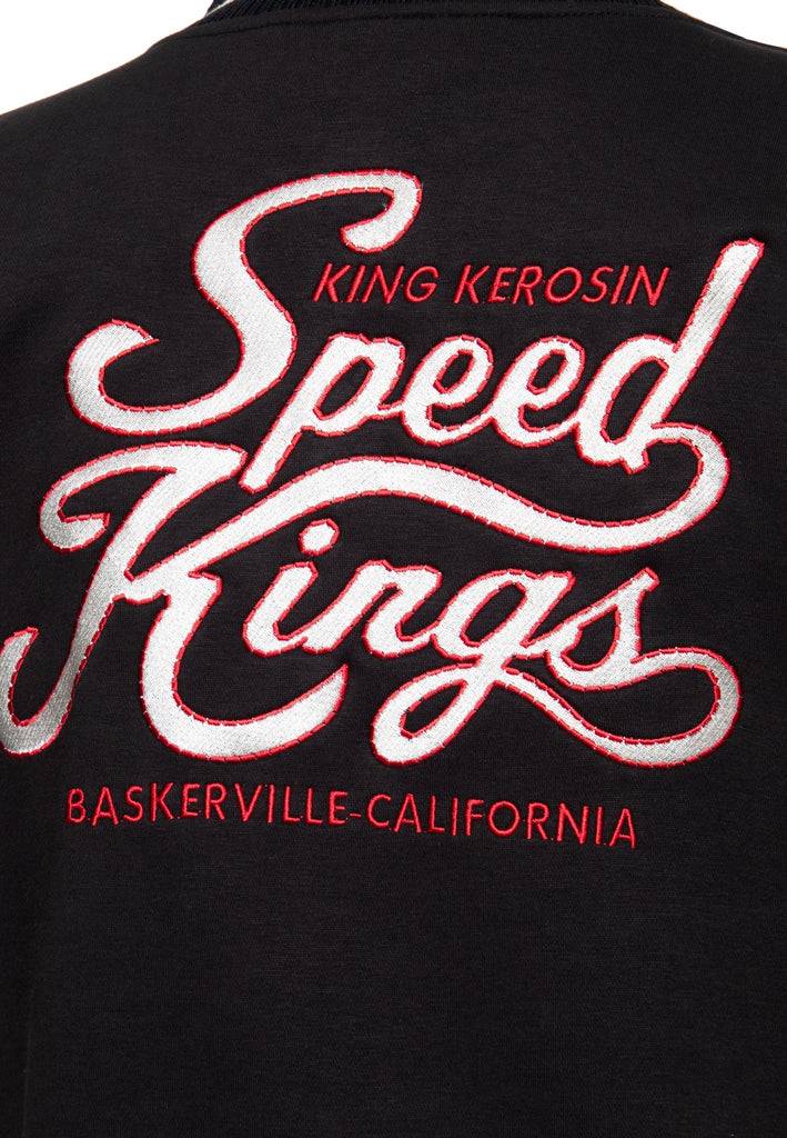 Queen Kerosin College Jacke «Speed Kings» Kostenloser Versand