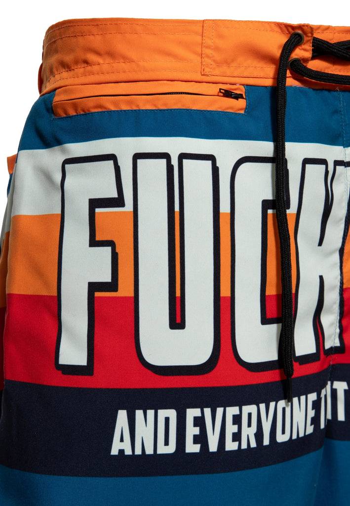 Queen Kerosin Badeshorts «Fuck You» Fabrik Onlineshop