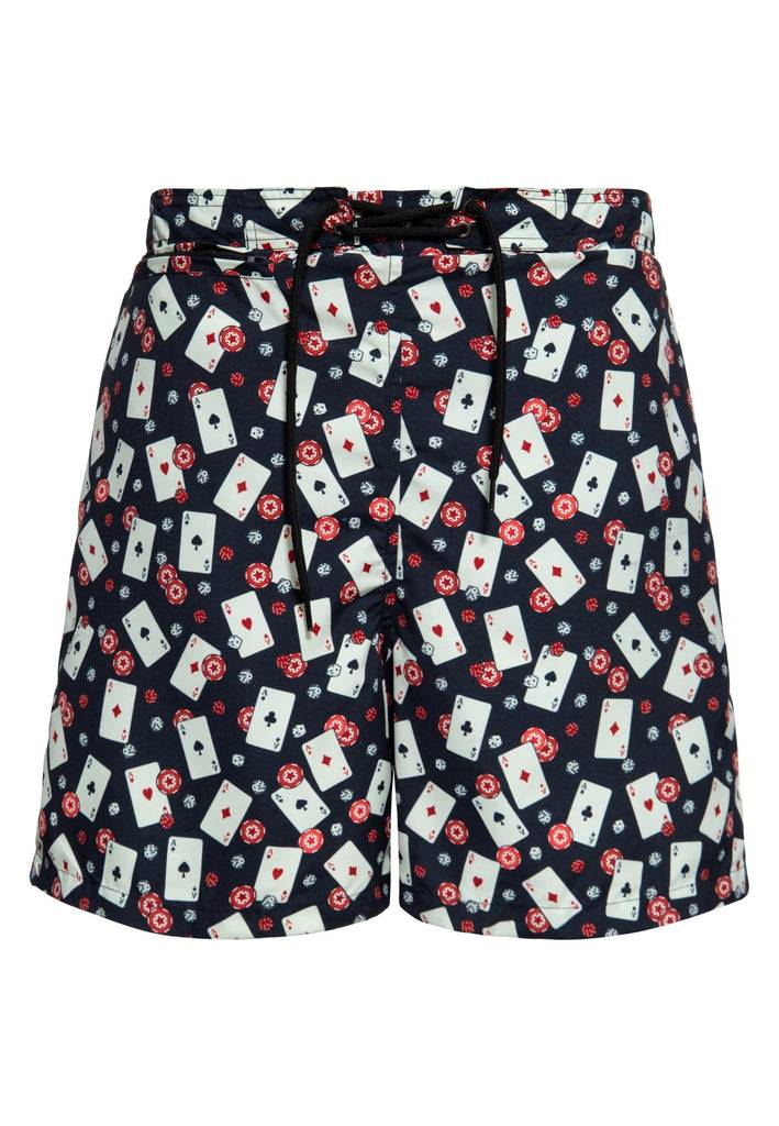 Queen Kerosin Badeshorts «Casino» Günstig kaufen