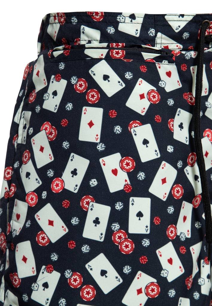 Queen Kerosin Badeshorts «Casino» Günstig kaufen