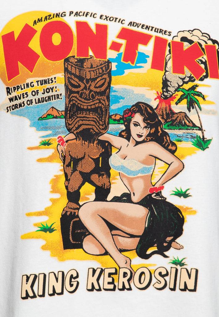 Queen Kerosin T-Shirt «Kon-Tiki» Heißer Verkauf