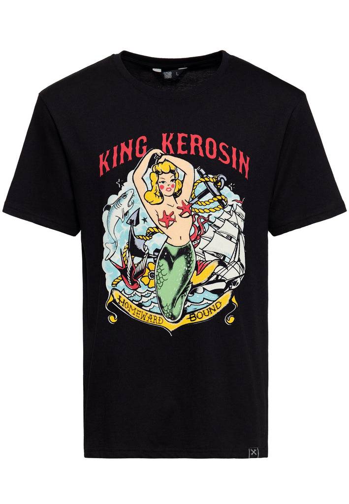 Queen Kerosin T-Shirt «Homeward Bound» Top Angebot