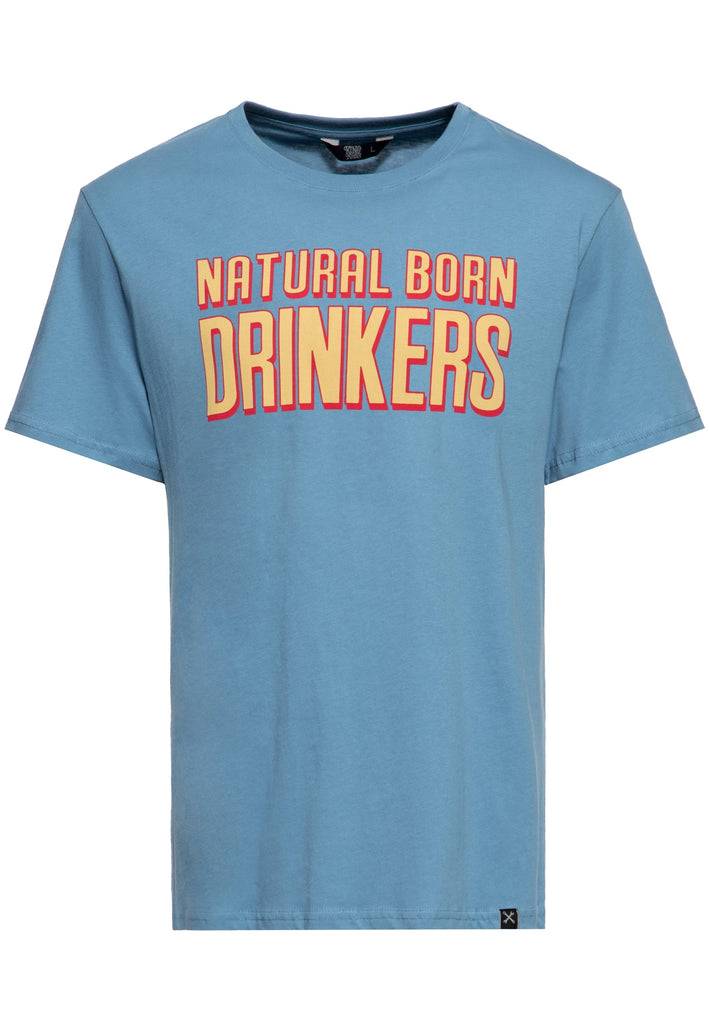 Queen Kerosin T-Shirt «Natural Born Drinkers» Exklusive Angebote