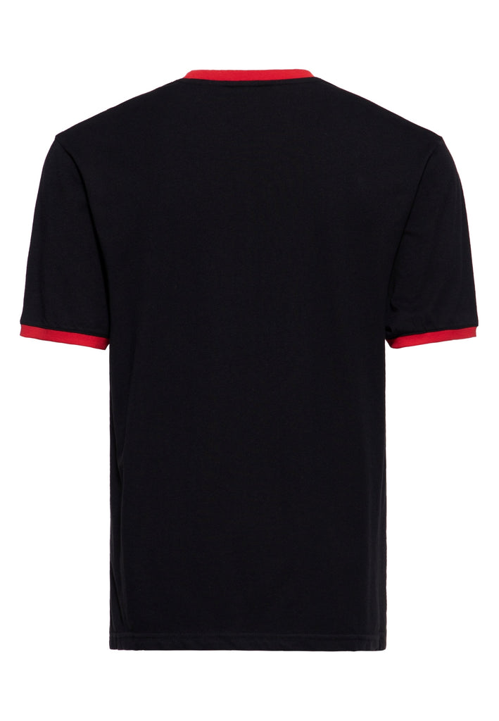Queen Kerosin Ringer T-Shirt «Lake Garda» Große Rabatte
