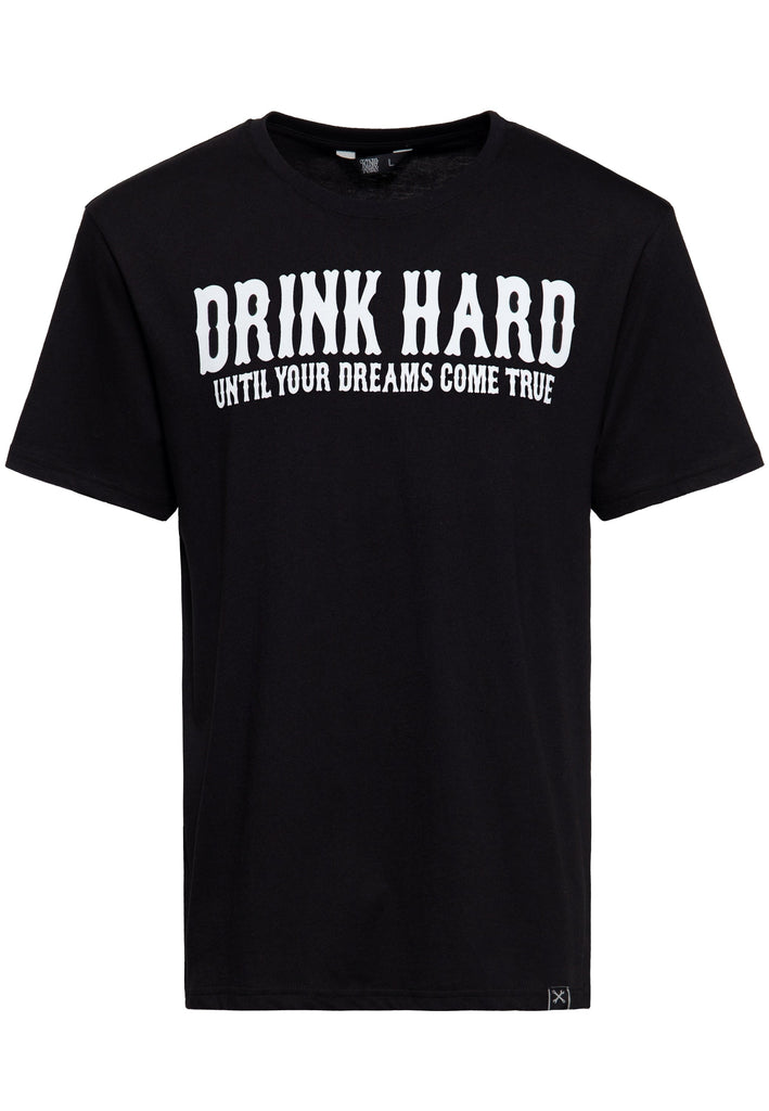 Queen Kerosin T-Shirt «Drink Hard» Neuheiten