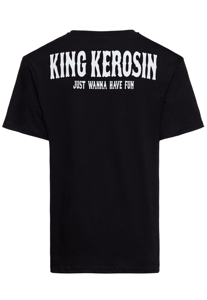 Queen Kerosin T-Shirt «Drink Hard» Neuheiten