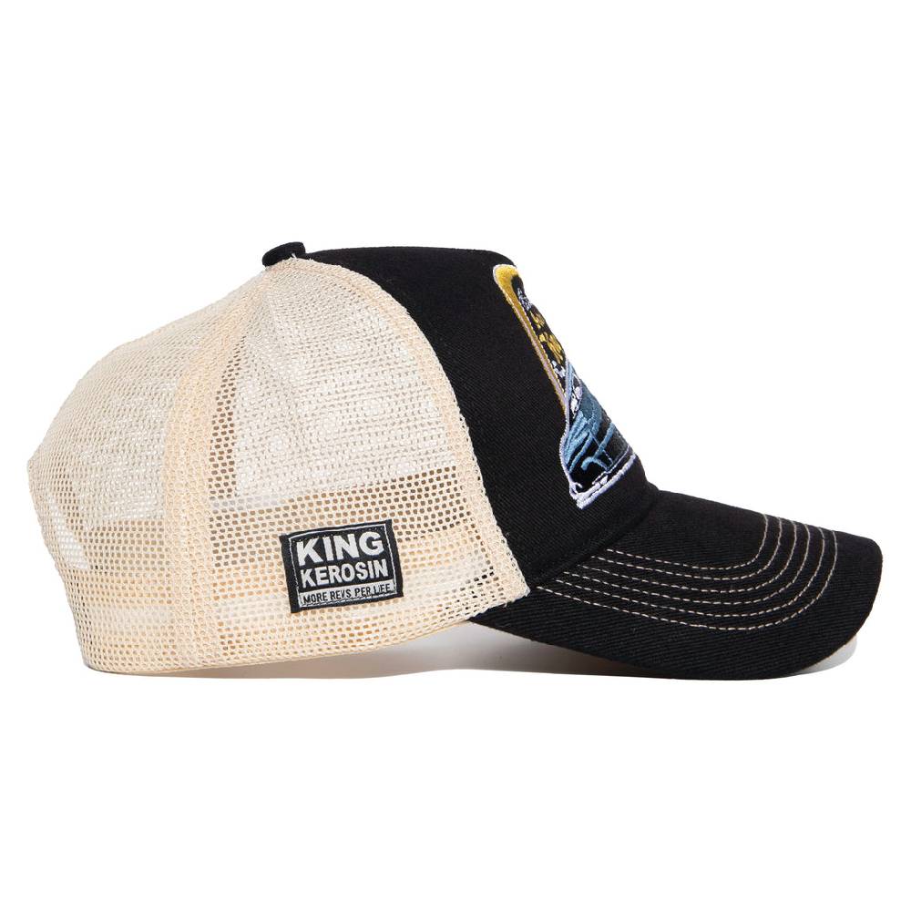 Queen Kerosin Trucker Cap «Detroit Greaser» VIP-Rabatte