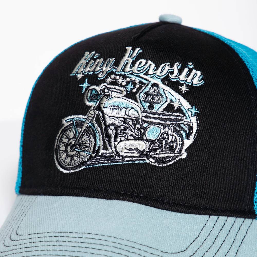 Queen Kerosin Trucker Cap «Ace Racer» Tiefpreis