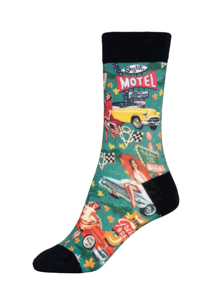 Queen Kerosin Socken «50s Flashback» Super Sparpreis
