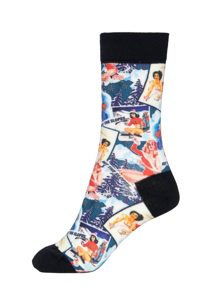 Queen Kerosin Socken «50s Winter» Wochenangebot