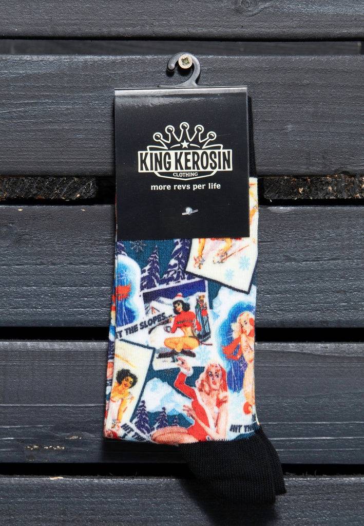 Queen Kerosin Socken «50s Winter» Wochenangebot