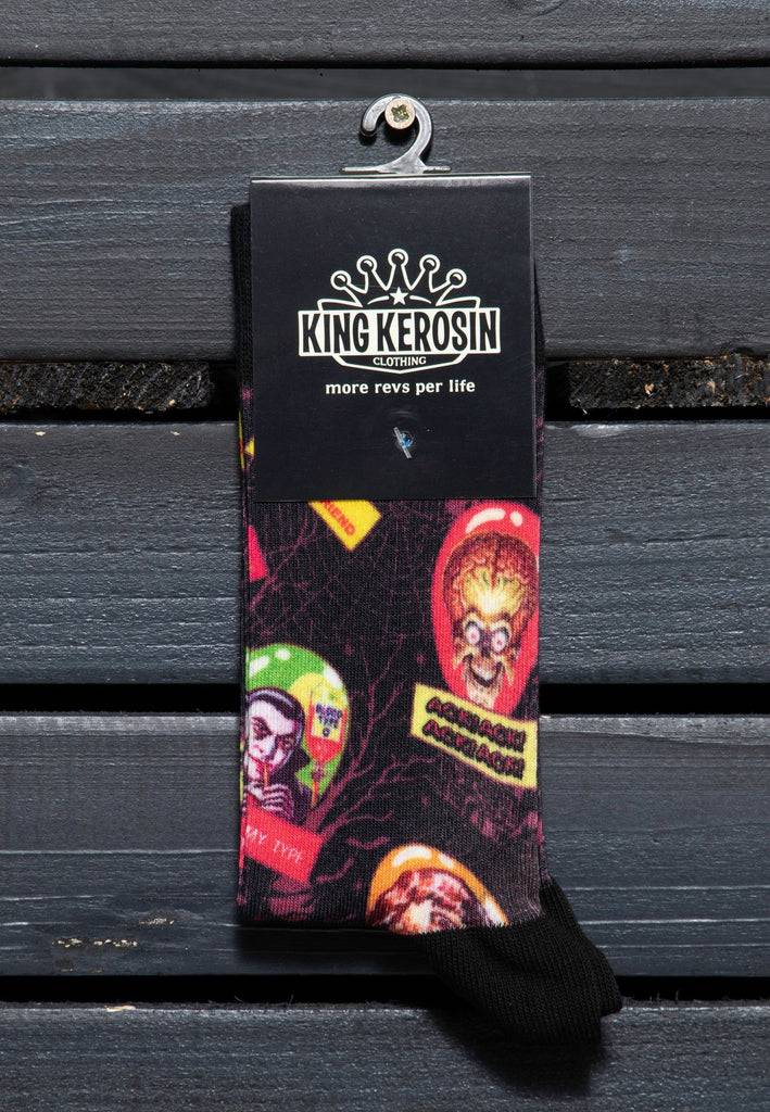 Queen Kerosin Socken «Monster Mashup» Letzte 3 Tage