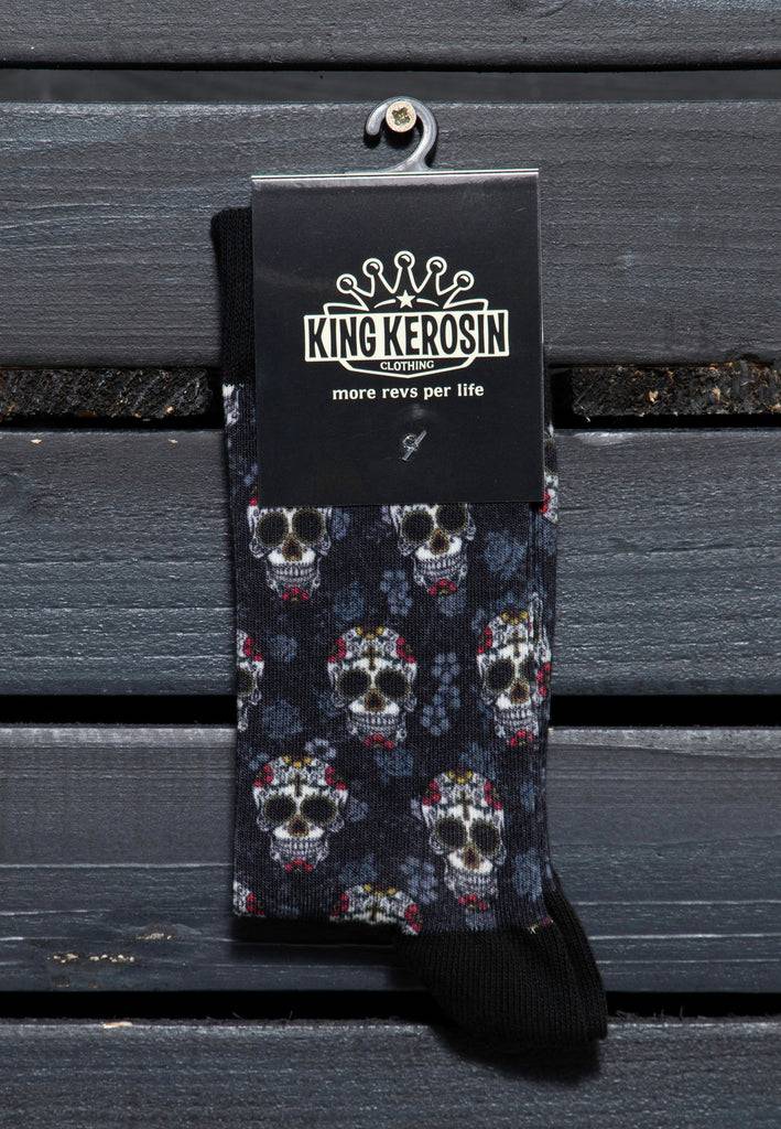Queen Kerosin Socken «Sugar Skull» JETZT KAUFEN