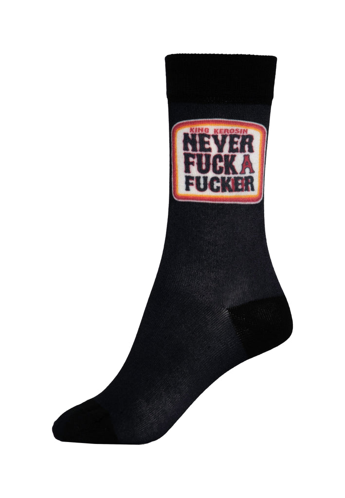Queen Kerosin Socken «Never Fuck a Fucker» Letzte 2 Tage