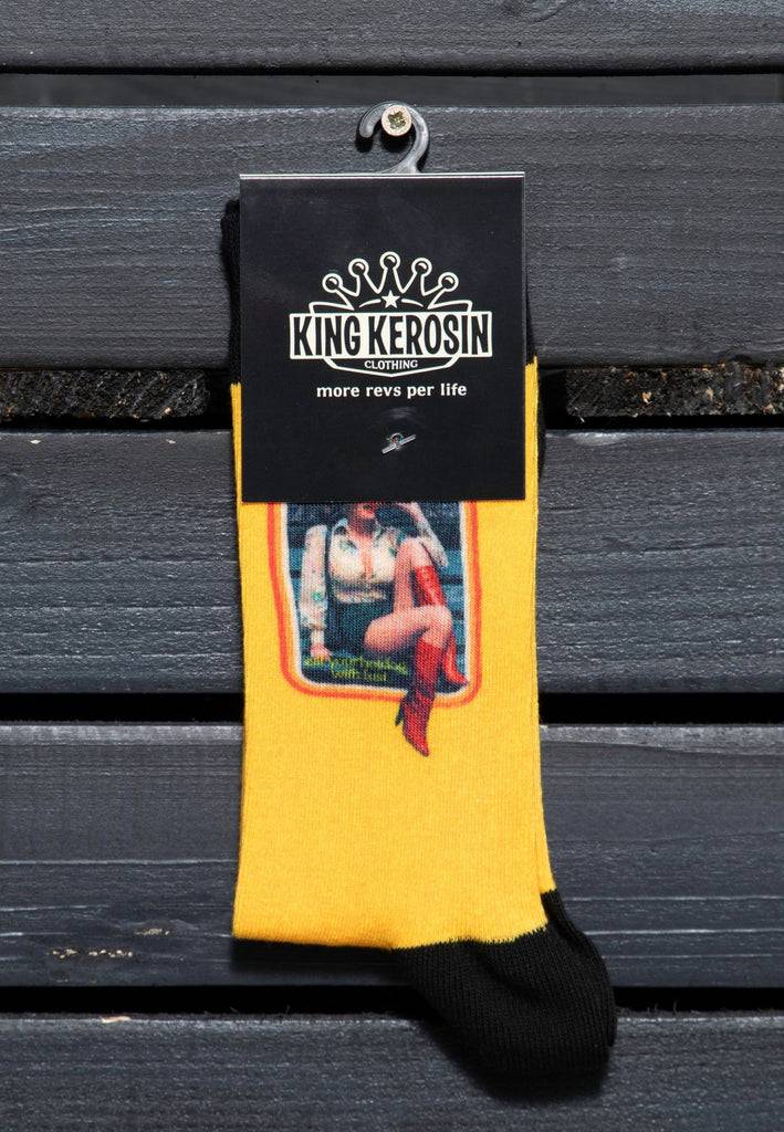 Queen Kerosin Socken «Hot Dog» Letzter Tag