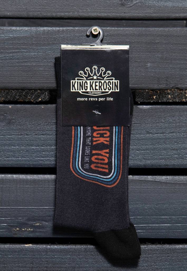 Queen Kerosin Socken «Fuck You» Zeitbegrenzte Promotion