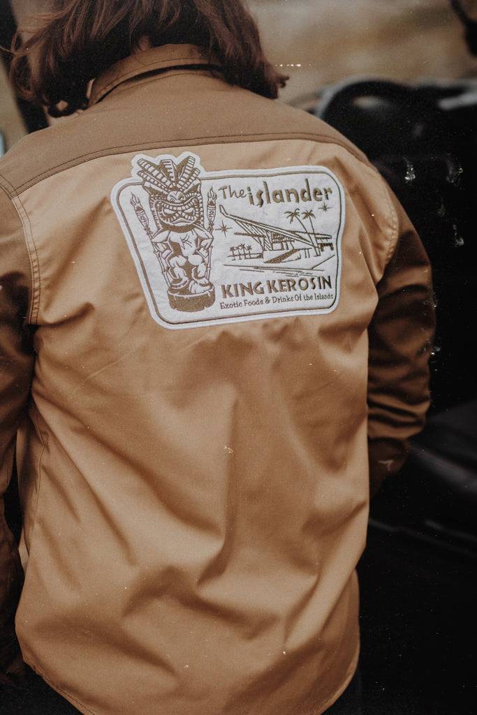 Queen Kerosin Workwear Hemd Langarm «The Islander» Bis zu 65% Rabatt