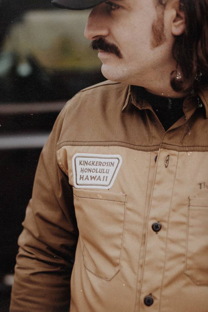 Queen Kerosin Workwear Hemd Langarm «The Islander» Bis zu 65% Rabatt