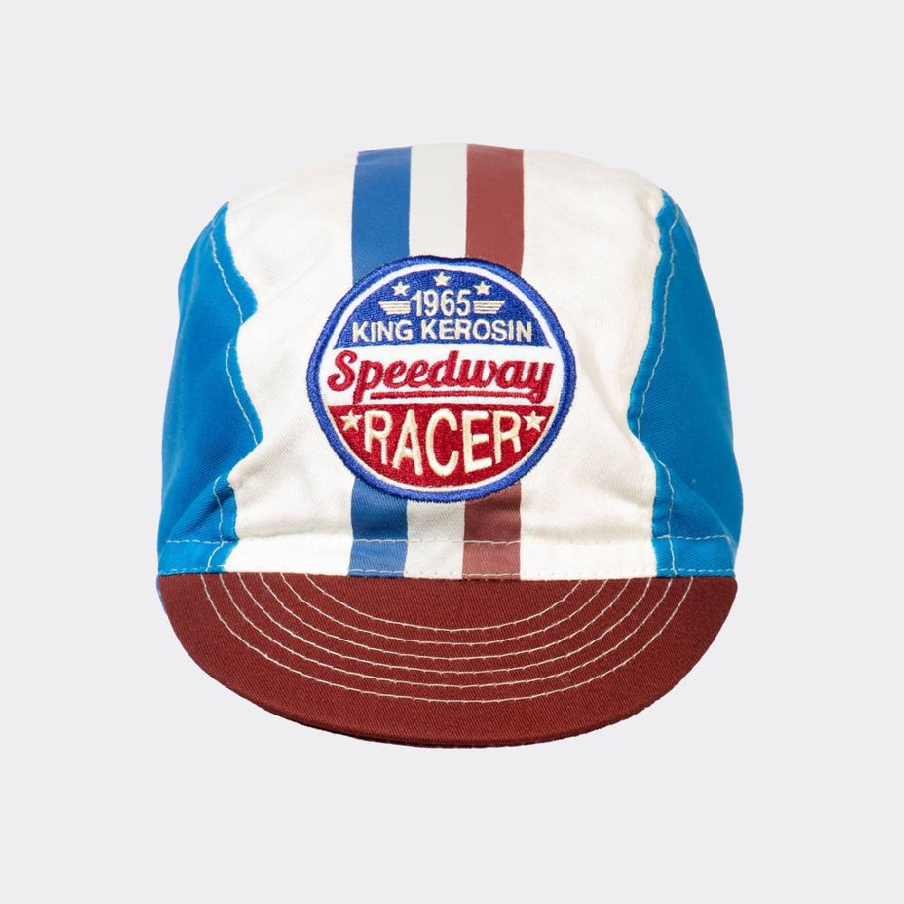 Queen Kerosin Cycling Cap «Speedway Racer» Vierteljährliche Förderung