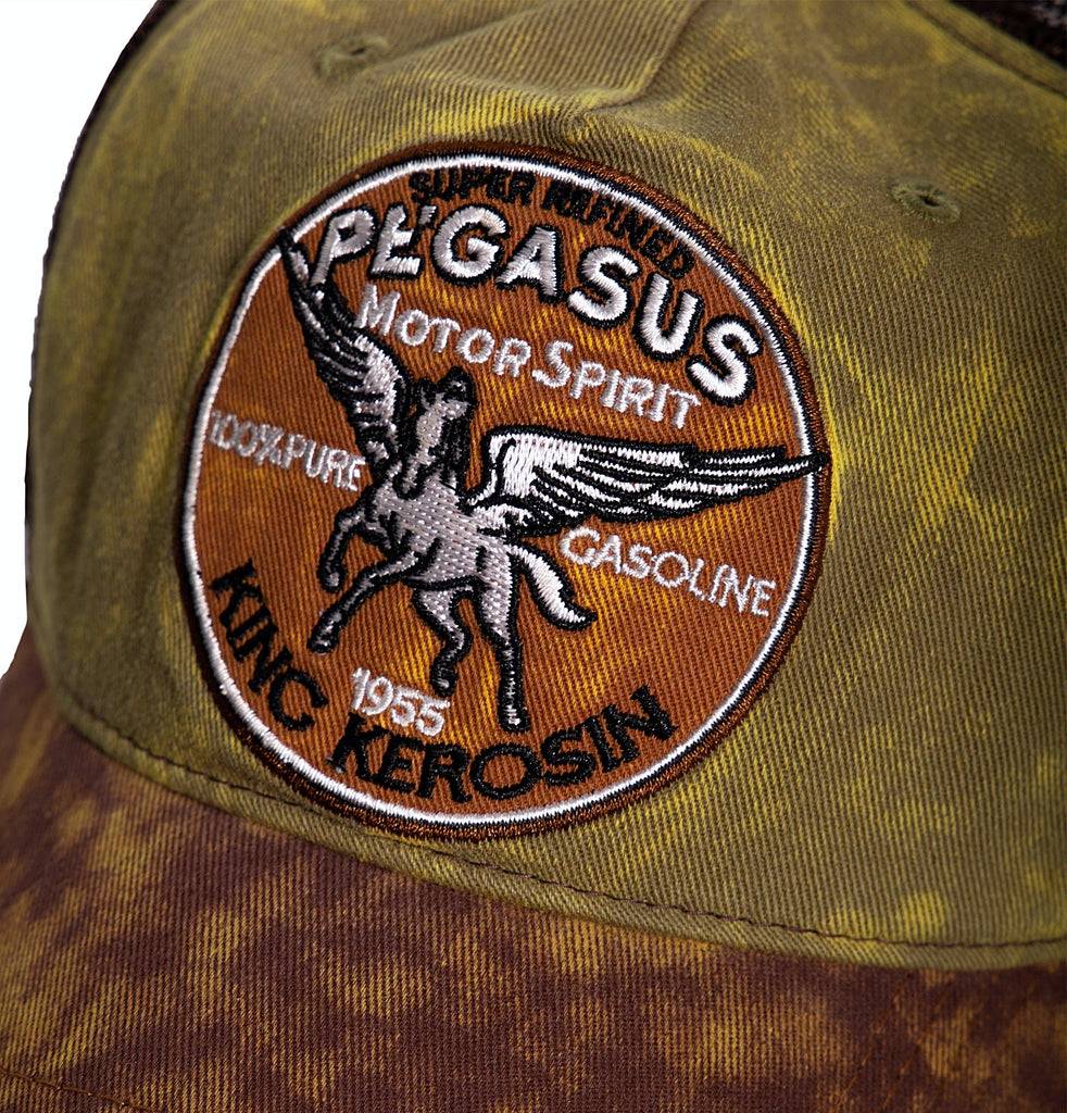 Queen Kerosin Trucker Cap «Pegasus» Super Rabatt