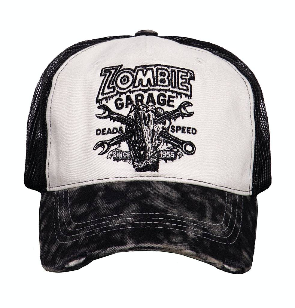 Queen Kerosin Trucker Cap «Zombie Garage» Riesige Rabatte