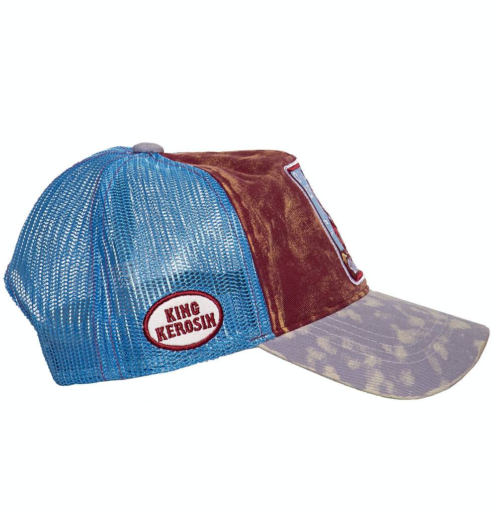 Queen Kerosin Legere Trucker Cap «Oklahoma W.» 50% Rabatt mit kostenlosem Versand