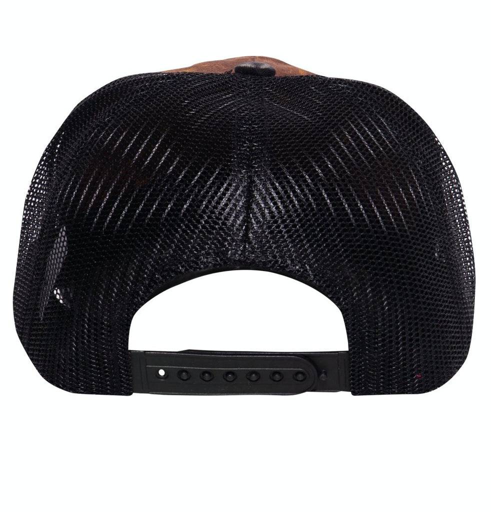 Queen Kerosin Trucker Cap mit Enzymwash und Stickerei «Legendary Team» Kostenloser Versand international