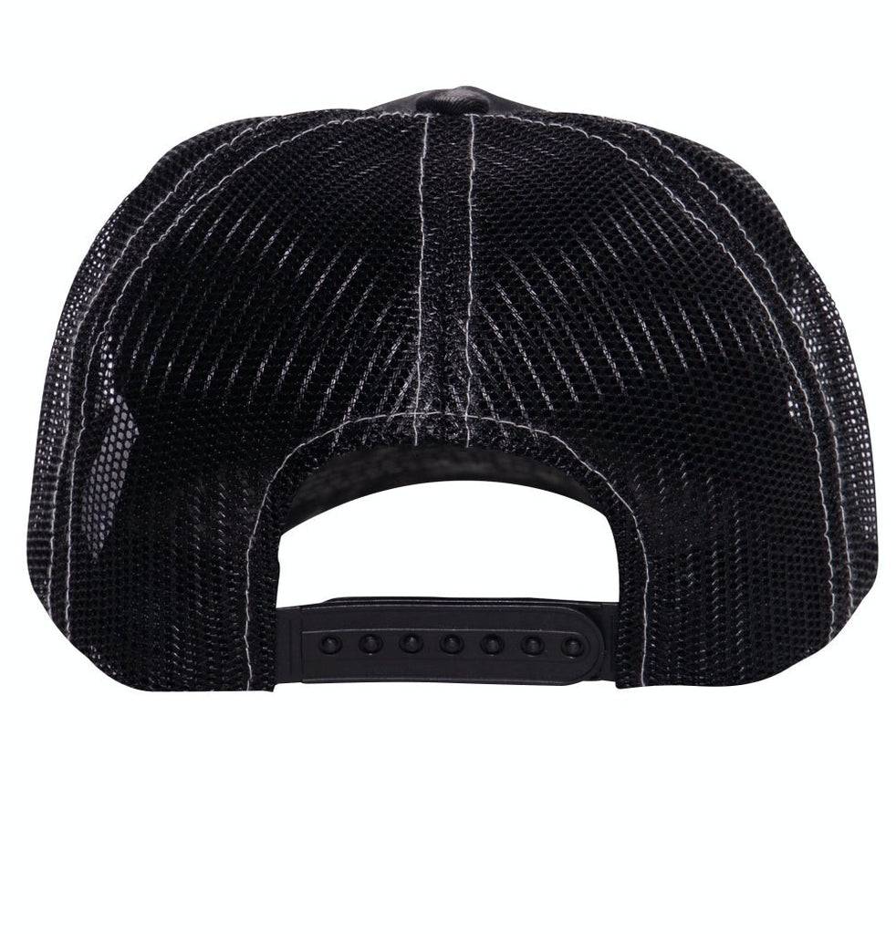 Queen Kerosin Trucker Cap mit Stickerei in der Front und Enzymwash «Speedshop SoCal» Fabrikladen