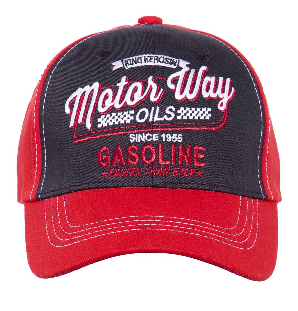 Queen Kerosin Baseball Cap mit Frontstickerei «Motor Way» Speichern exportieren