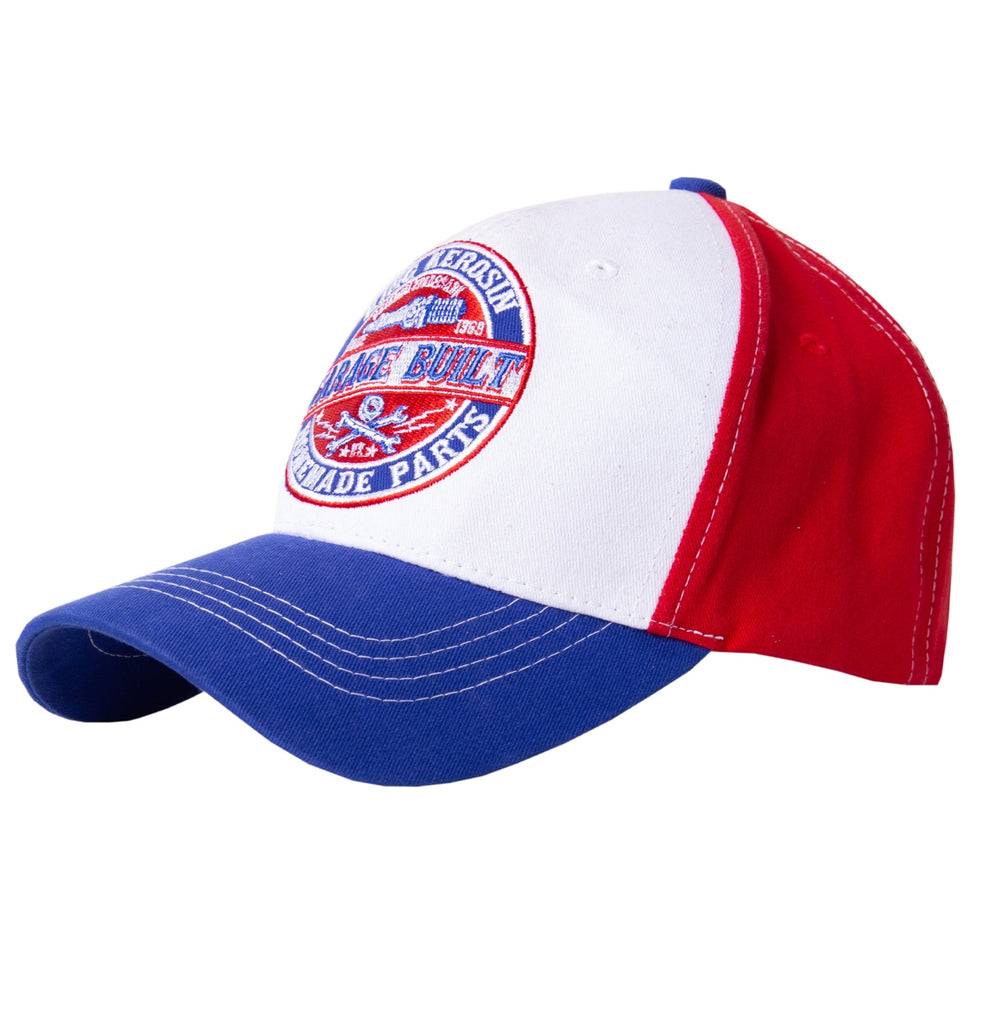 Queen Kerosin Baseball Cap in Colour-Blocking Optik «Garage Built» Online