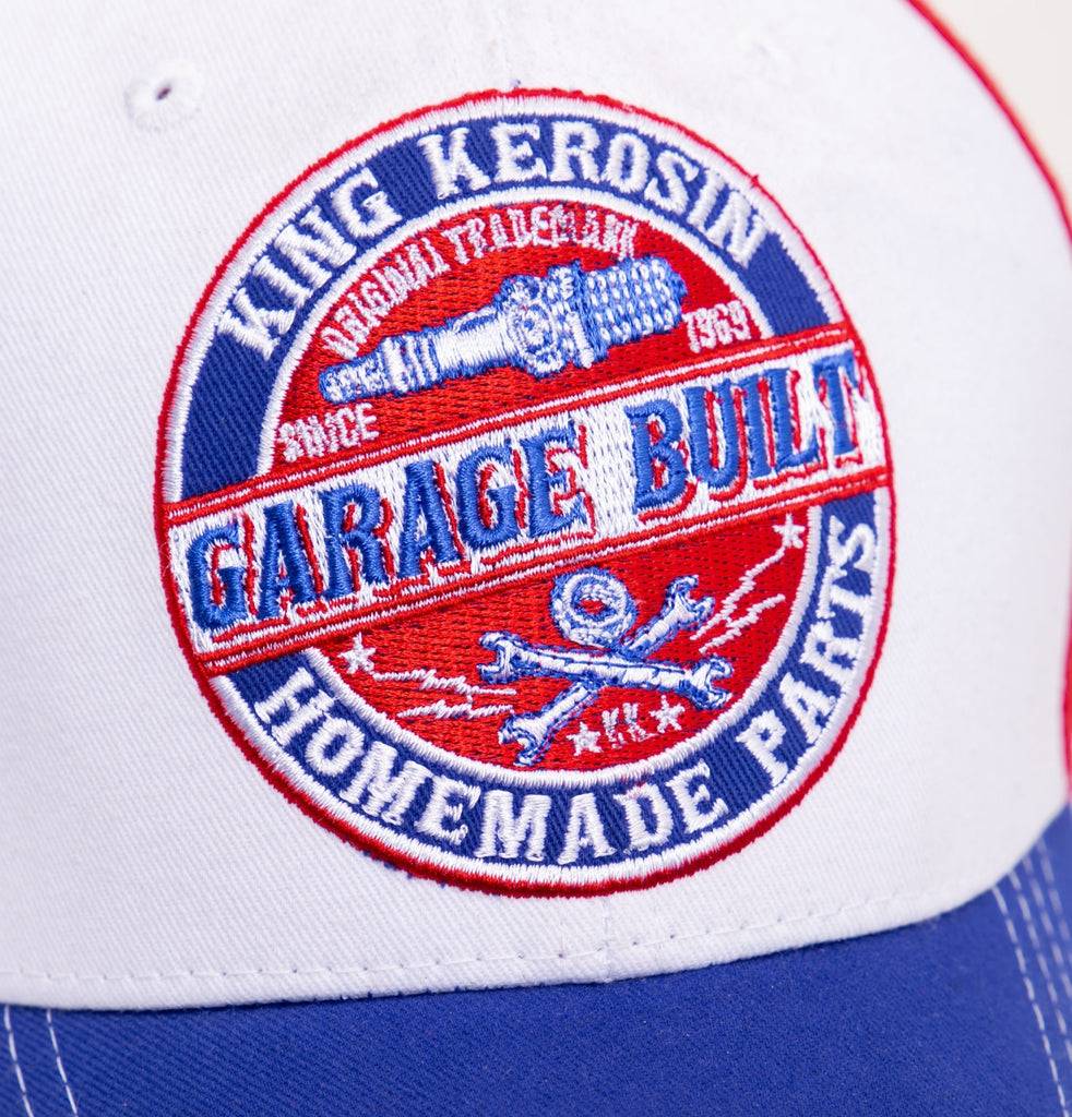 Queen Kerosin Baseball Cap in Colour-Blocking Optik «Garage Built» Online