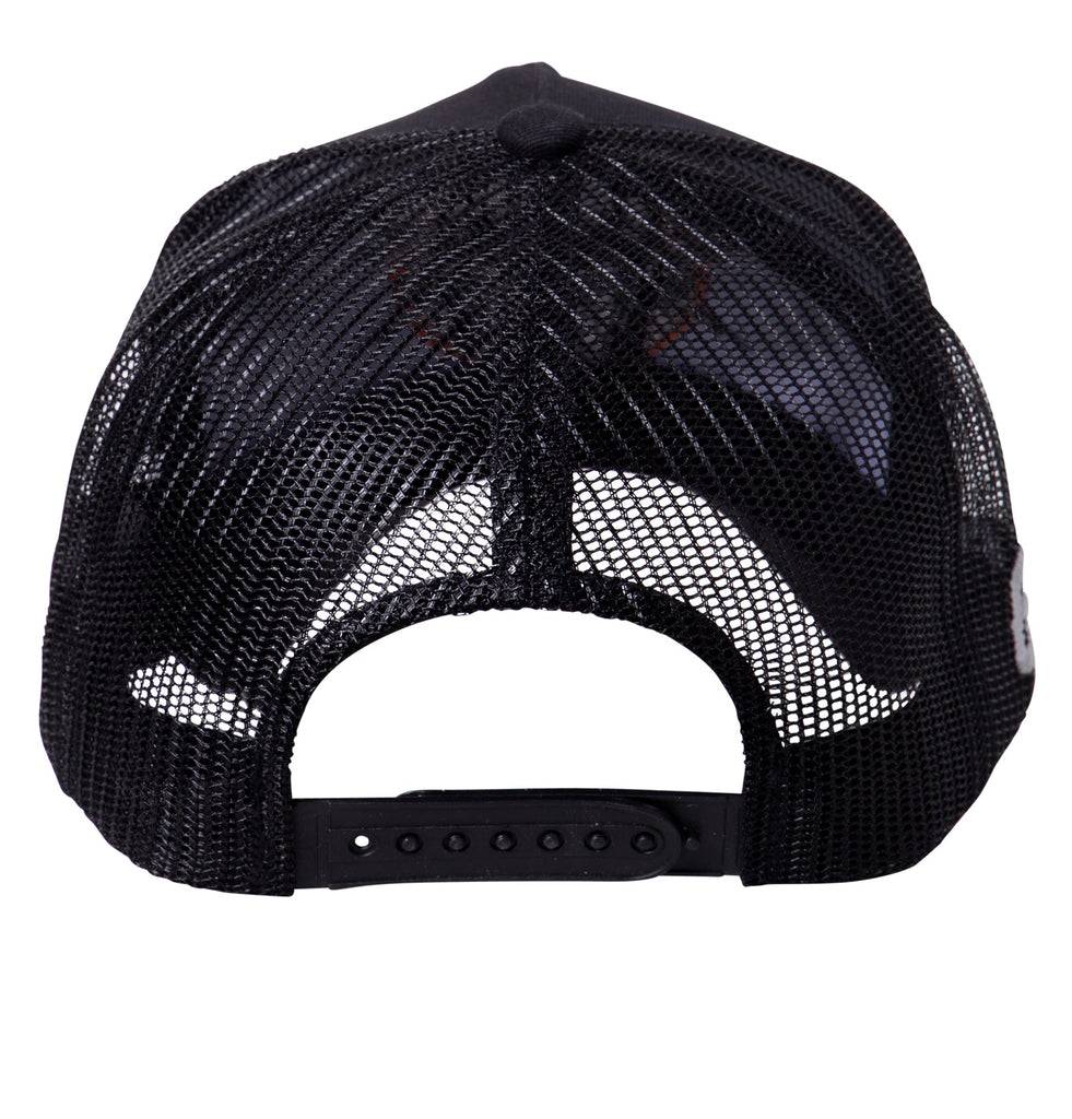 Queen Kerosin Trucker Cap mit rebellischer Front-Stickerei «Devil Speed» Verkauf