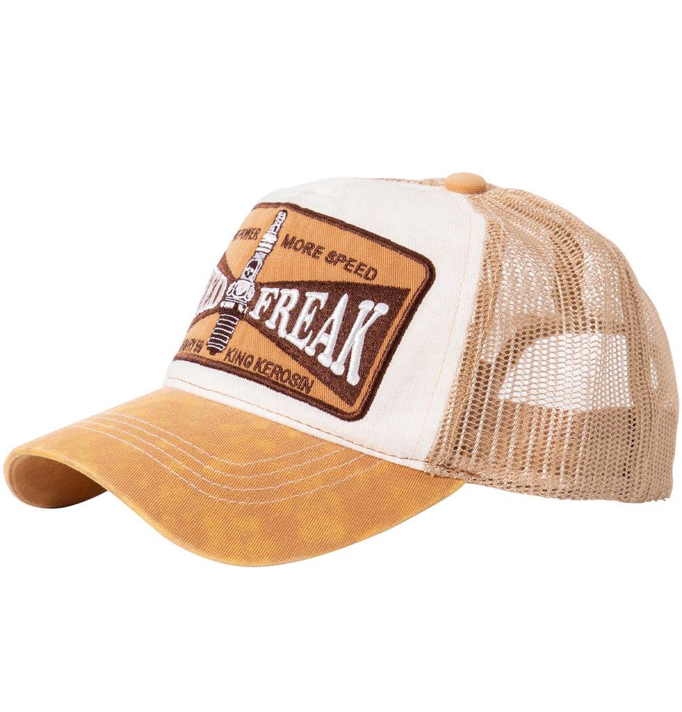 Queen Kerosin Trucker Cap in Used-Optik «Speed Freak» Angebote