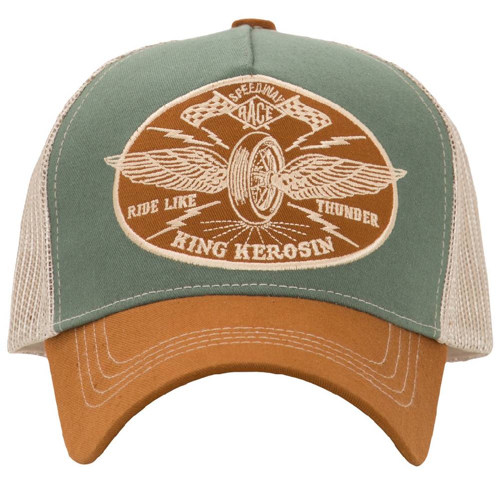 Queen Kerosin Trucker Cap »Ride like Thunder «Ride like Thunder» Schlussverkauf