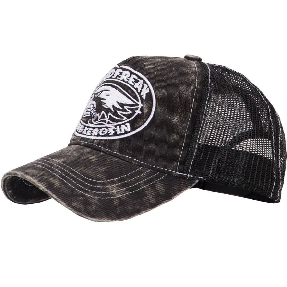 Queen Kerosin Trucker Cap »Speedfreak«in Vintage Waschung «Speedfreak» Günstiger Verkauf