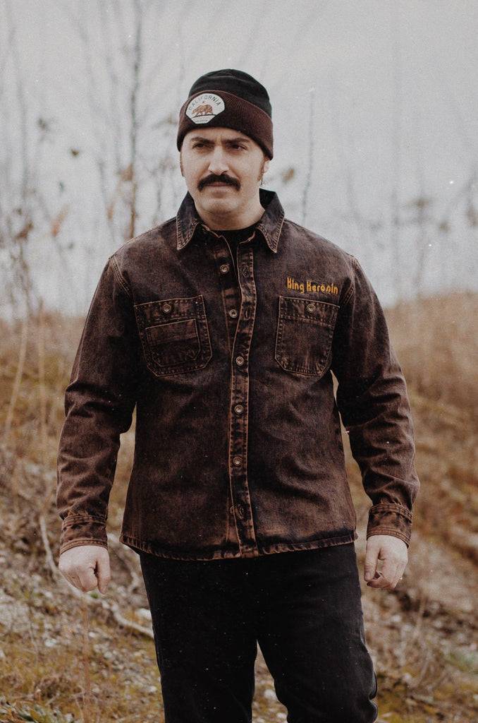 Queen Kerosin Workwear Hemd «Split The Road» Fabrik Onlineshop