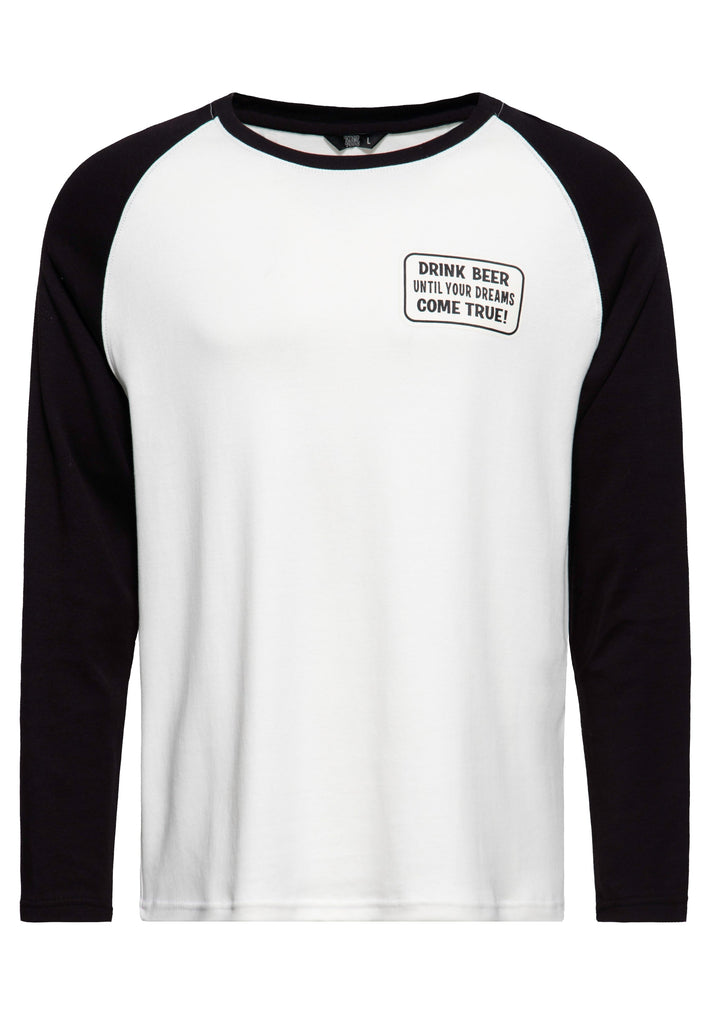 Queen Kerosin Langarmshirt «Ring-a-ding ding» Rabatt