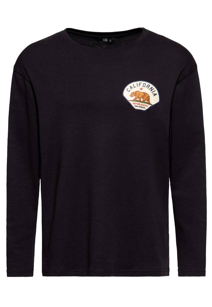Queen Kerosin Langarmshirt «California Motor State» Günstig kaufen
