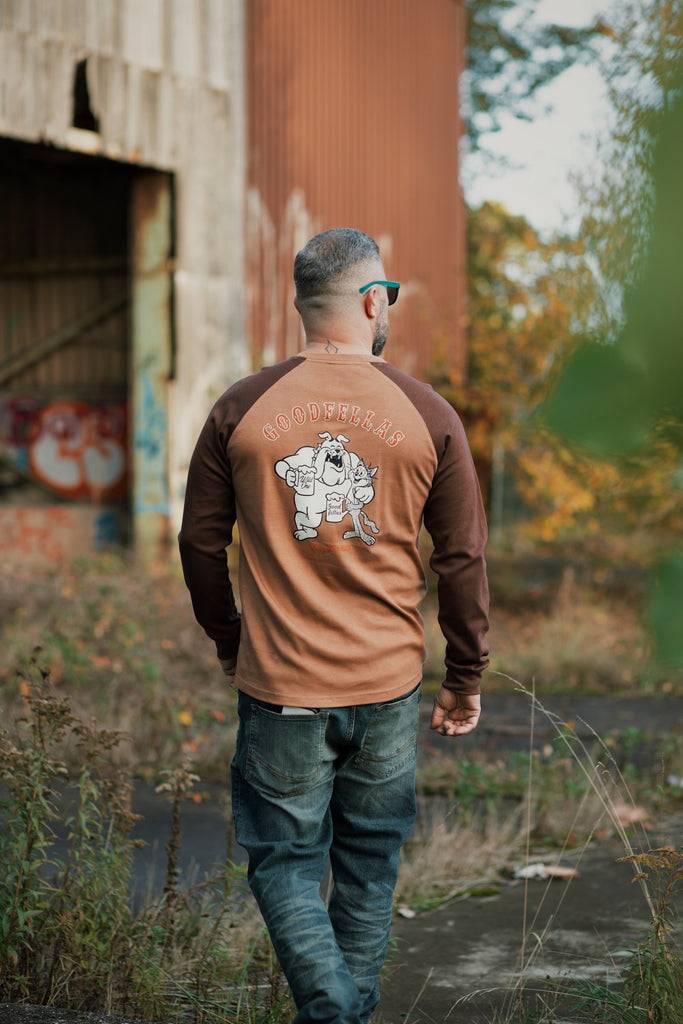 Queen Kerosin Langarmshirt «Good Fellas» Großer Ausverkauf