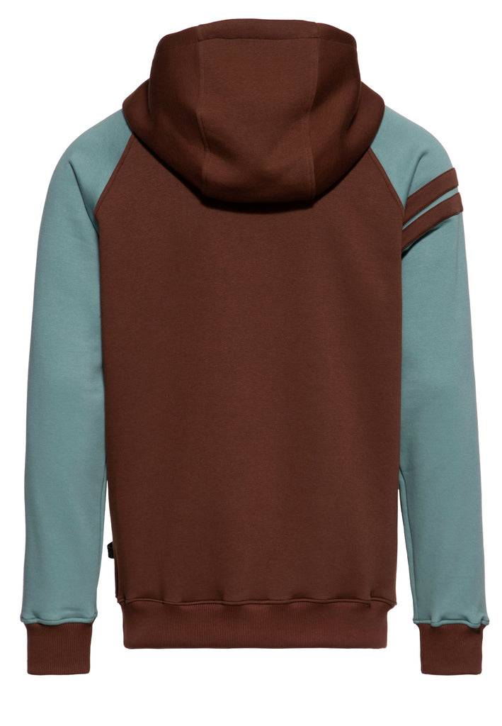 Queen Kerosin Kapuzen-Sweatjacke «Long Beach» Begrenztes Angebot