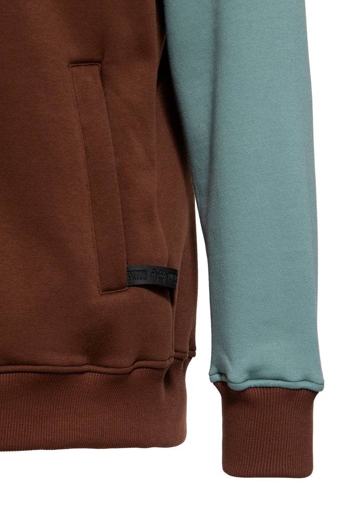 Queen Kerosin Kapuzen-Sweatjacke «Long Beach» Begrenztes Angebot