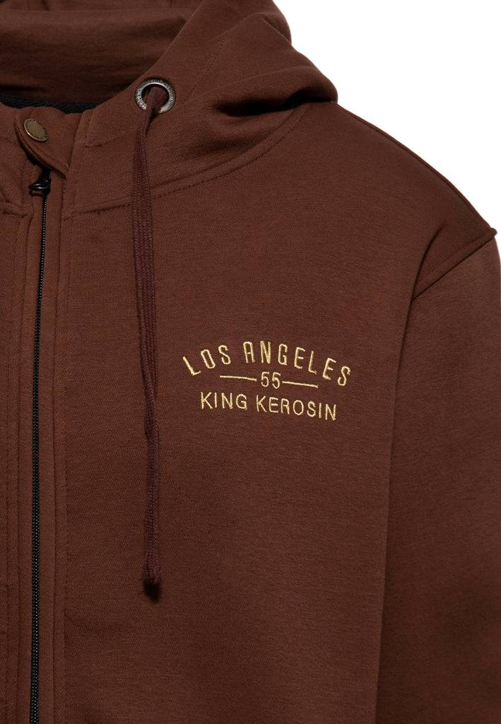 Queen Kerosin Kapuzen-Sweatjacke «Stay Fast» Online Shopping